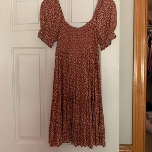 ALTARD STATE BOHO DRESS - PUFFY SLEEVE